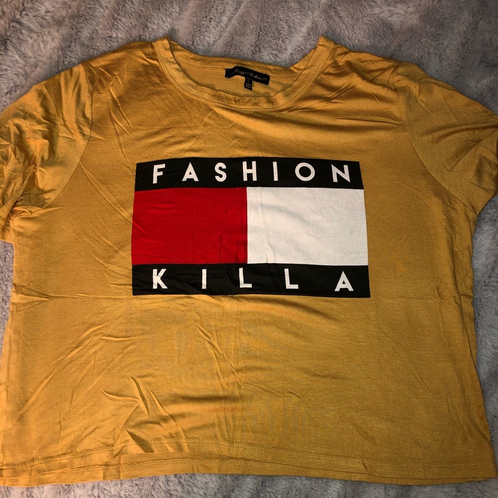 “Fashion Killa” crop top